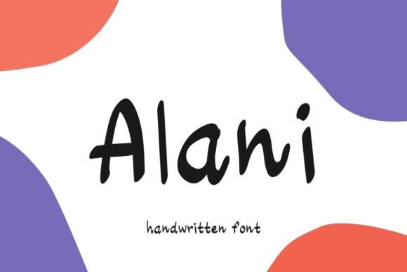 Alani: A Handwritten Font for Modern Design