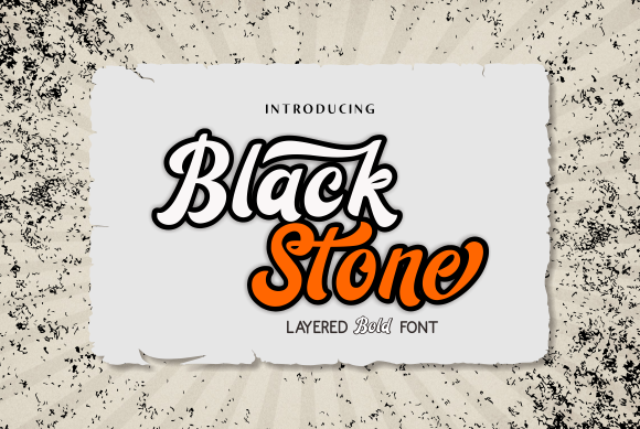 Black Stone: The Modern Handwritten Font for Authentic Design