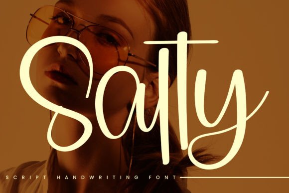 Discover Salty: The Handwritten Font for Modern Creativity