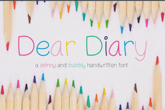 Embracing Authenticity: The Dear Diary Handwritten Font