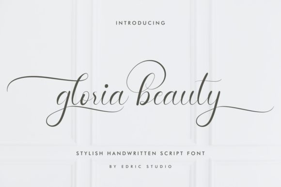 Gloria Beauty: A Typeface for Elegant Design