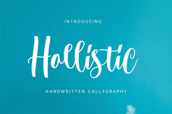 Hollistic: The Handwritten Font for Authentic Design