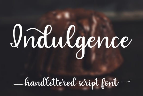 Indulgence: A Font of Elegance