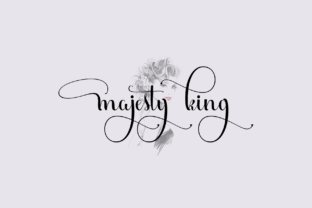 Majesty King: Modern Calligraphy for Impactful Design