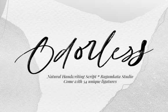 Odorless: The Art of Authentic Handwritten Typography
