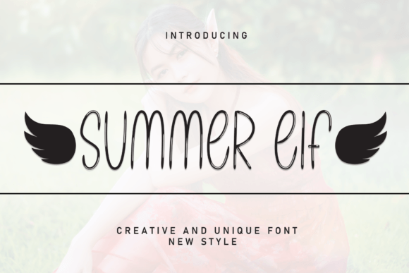 Summer Elf Font: A Handwritten Charm for Modern Design