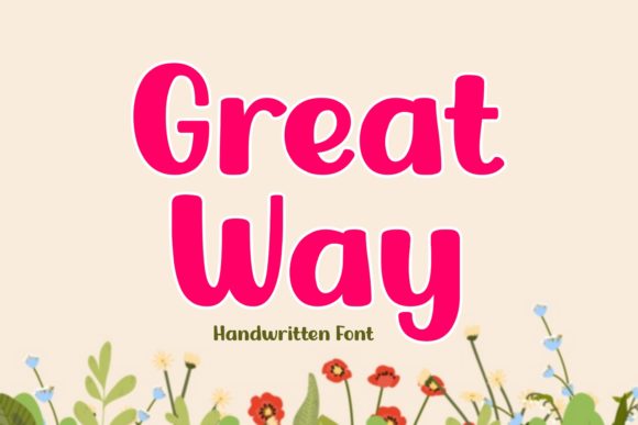 The Dynamic Power of a Bold Handwritten Font