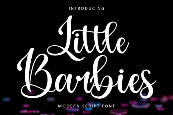 The Elegance of Little Barbies Font for Designers