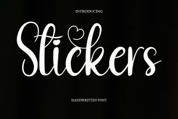 The Stickers Font: A Sweet Touch for Modern Design