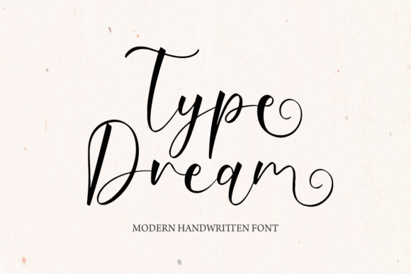 Unlock Creative Elegance with the Type Dream Font