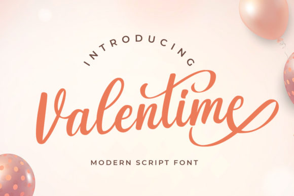 Valentime: A Beautiful Handwritten Font for Modern Design