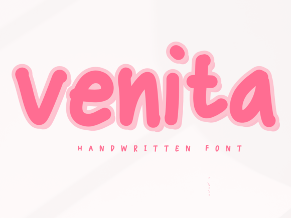 Venita: A Sweet Handwritten Font for Creative Projects