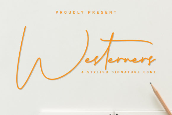 Westerners: Elevate Designs with Elegant Handwritten Typography